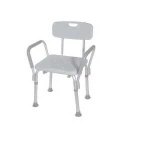 Bath Bench with Back and Removable Padded Arms