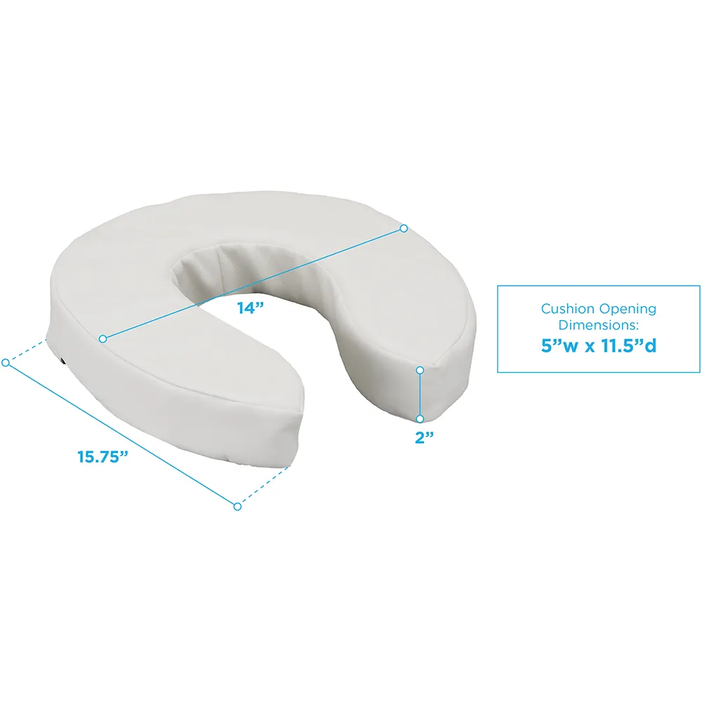 NOVA Padded Toilet Seat Riser