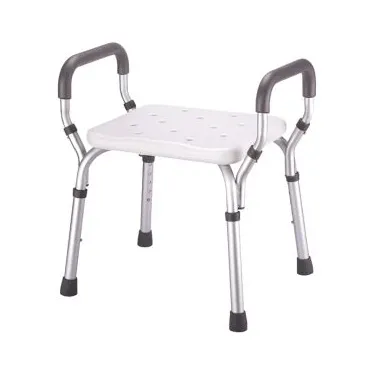 Shower Bench With Padded Removable Arms