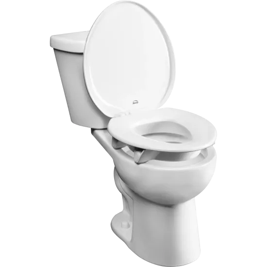 Clean·Shield Round Toilet Seat Riser