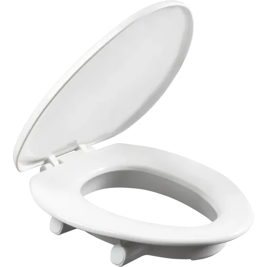 Clean·Shield Elongated Toilet Seat Riser