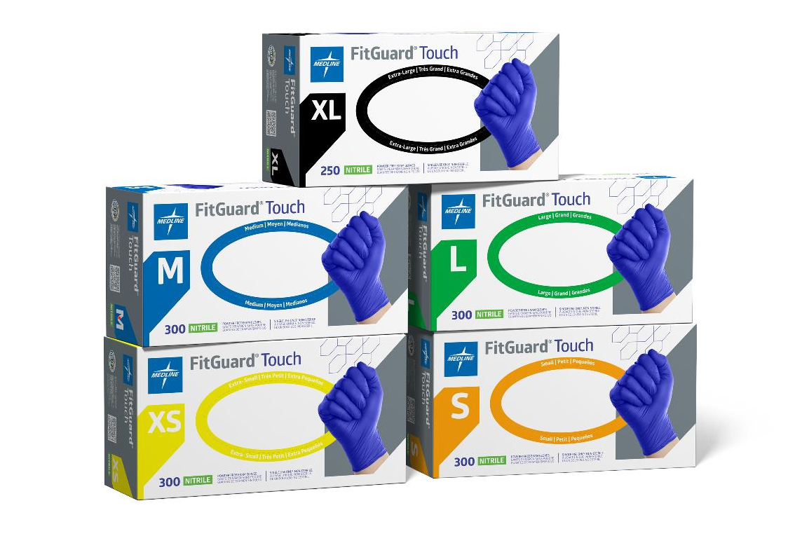 FitGuard Touch Exam Gloves Nitrile