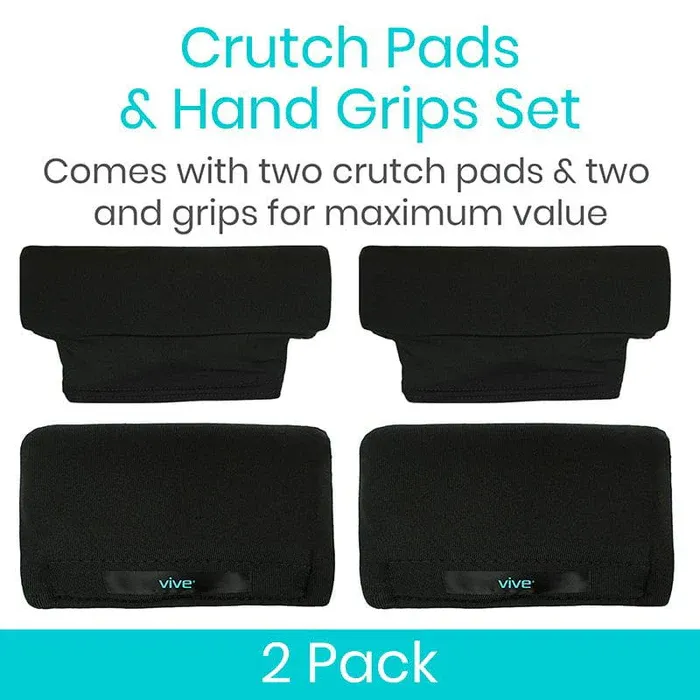 Vive Padded Crutch Grips
