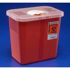 Kendall Container Sharps Red 2 Gal