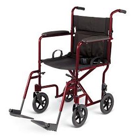 Medline Aluminum Transport Chair