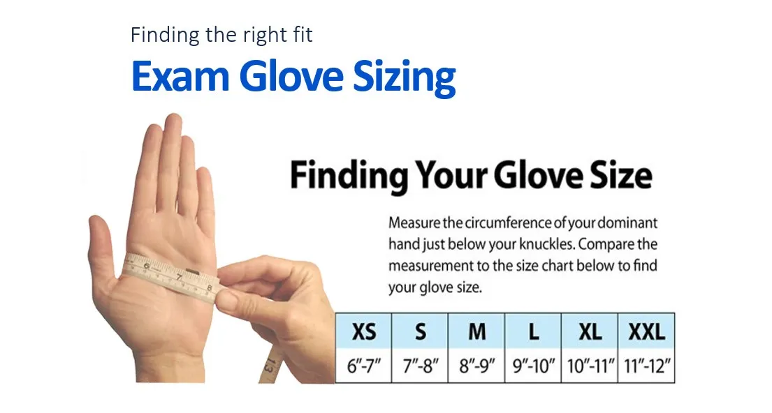 MediGuard Powder-Free Vinyl Exam Gloves