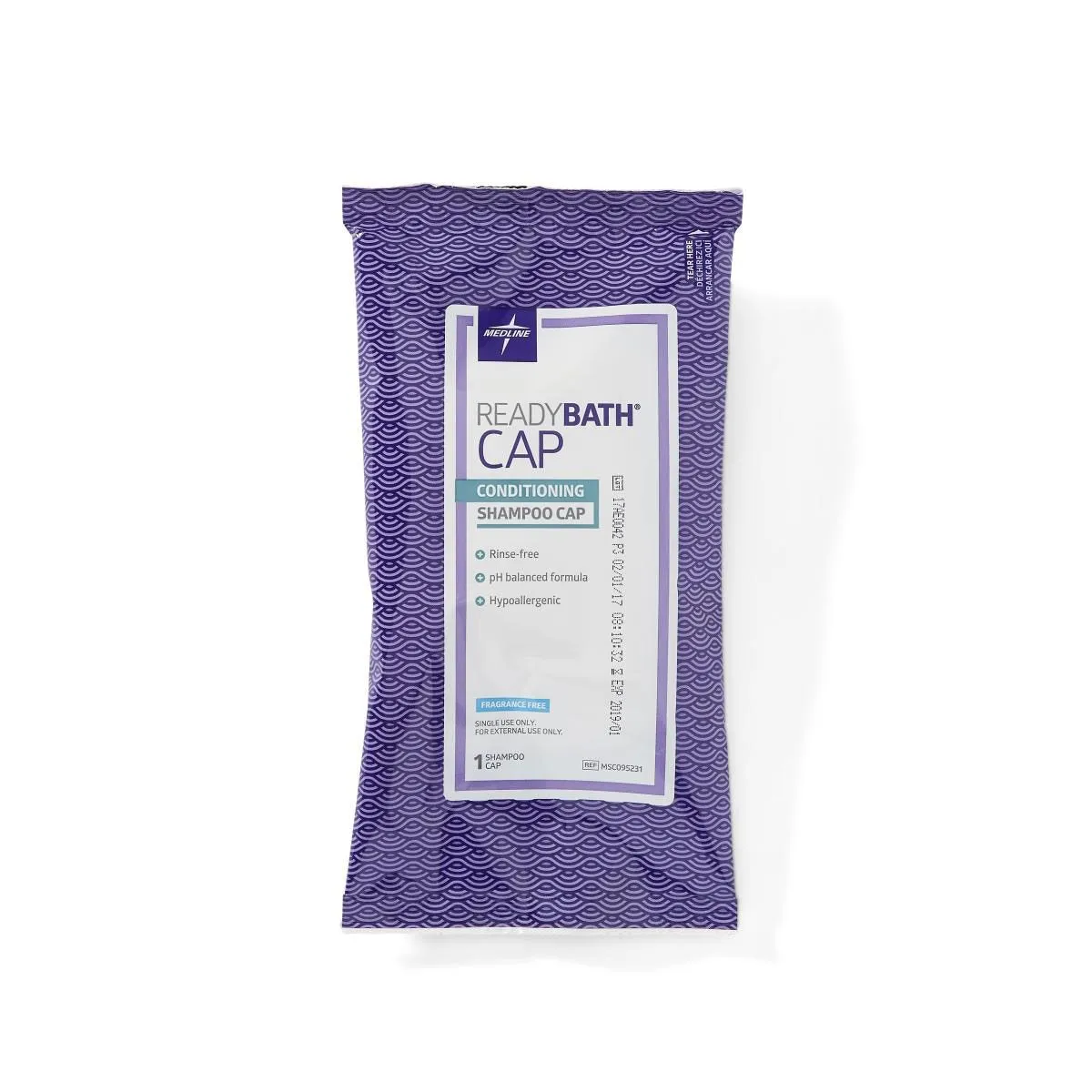 Medline ReadyBath Rinse-Free Shampoo Cap
