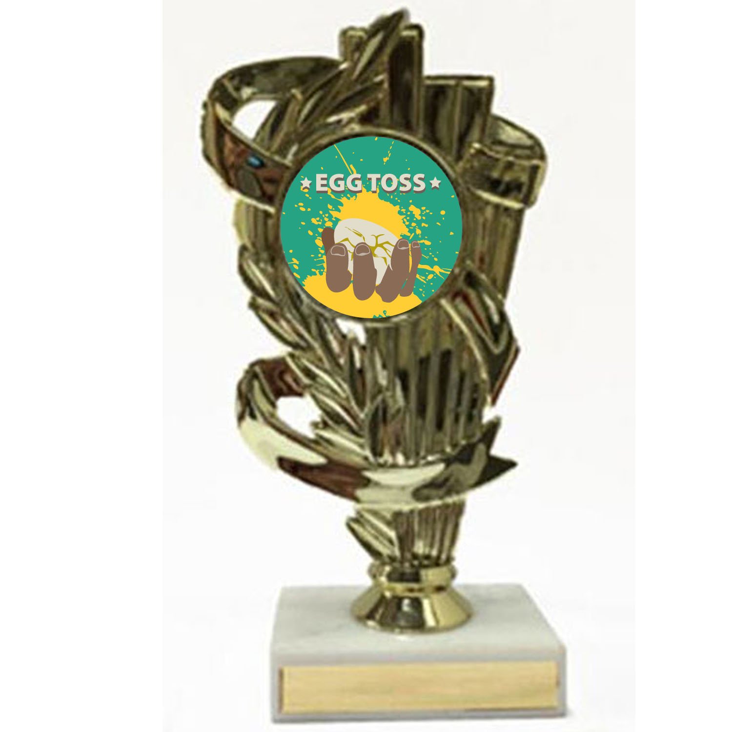 Egg Toss Gold Trophy