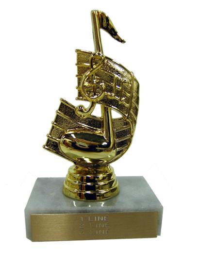 Music Note Trophy