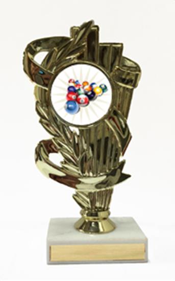 Billiard 2 Illustration Trophy