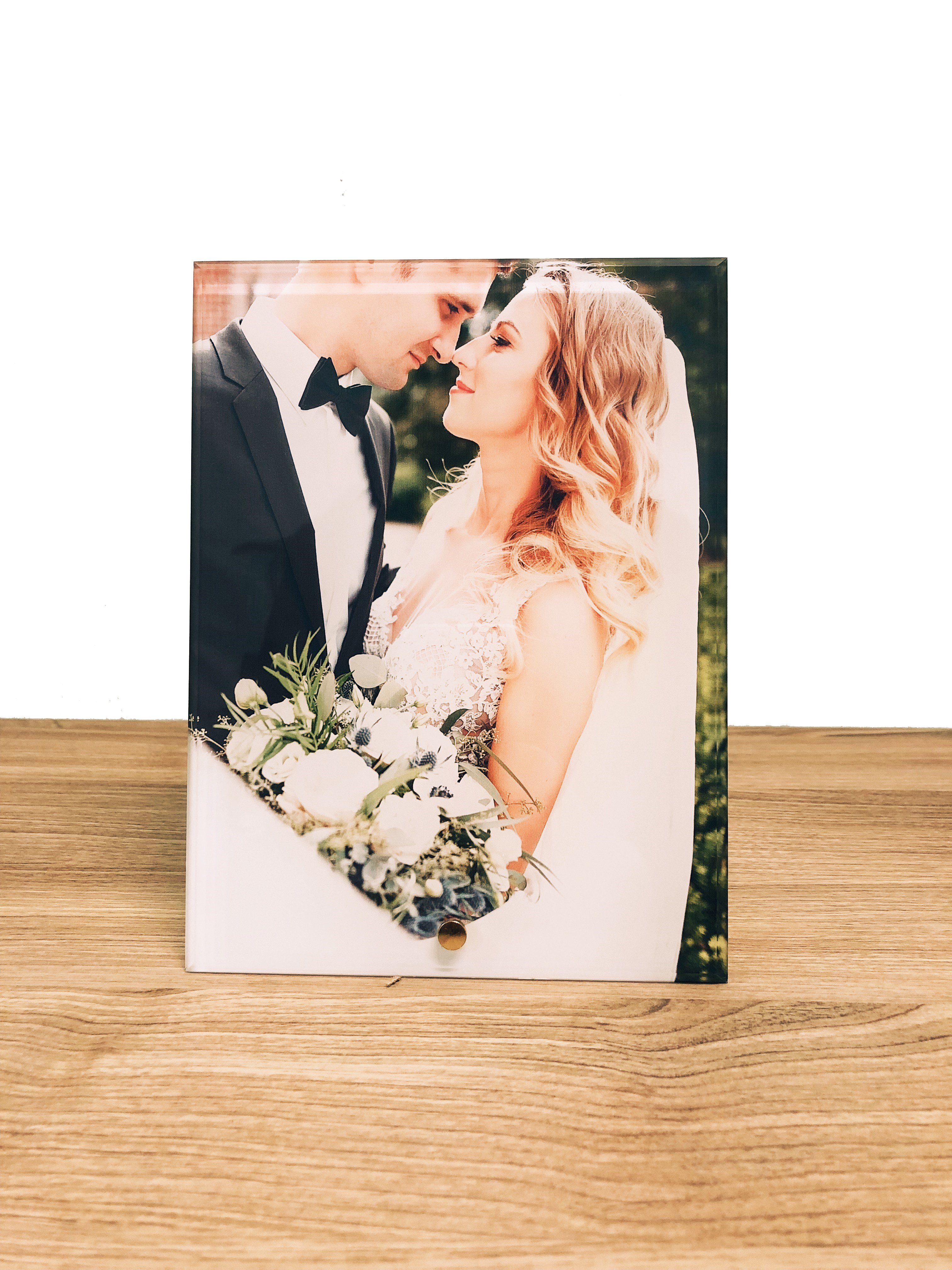 Personalized Glass Photo Print