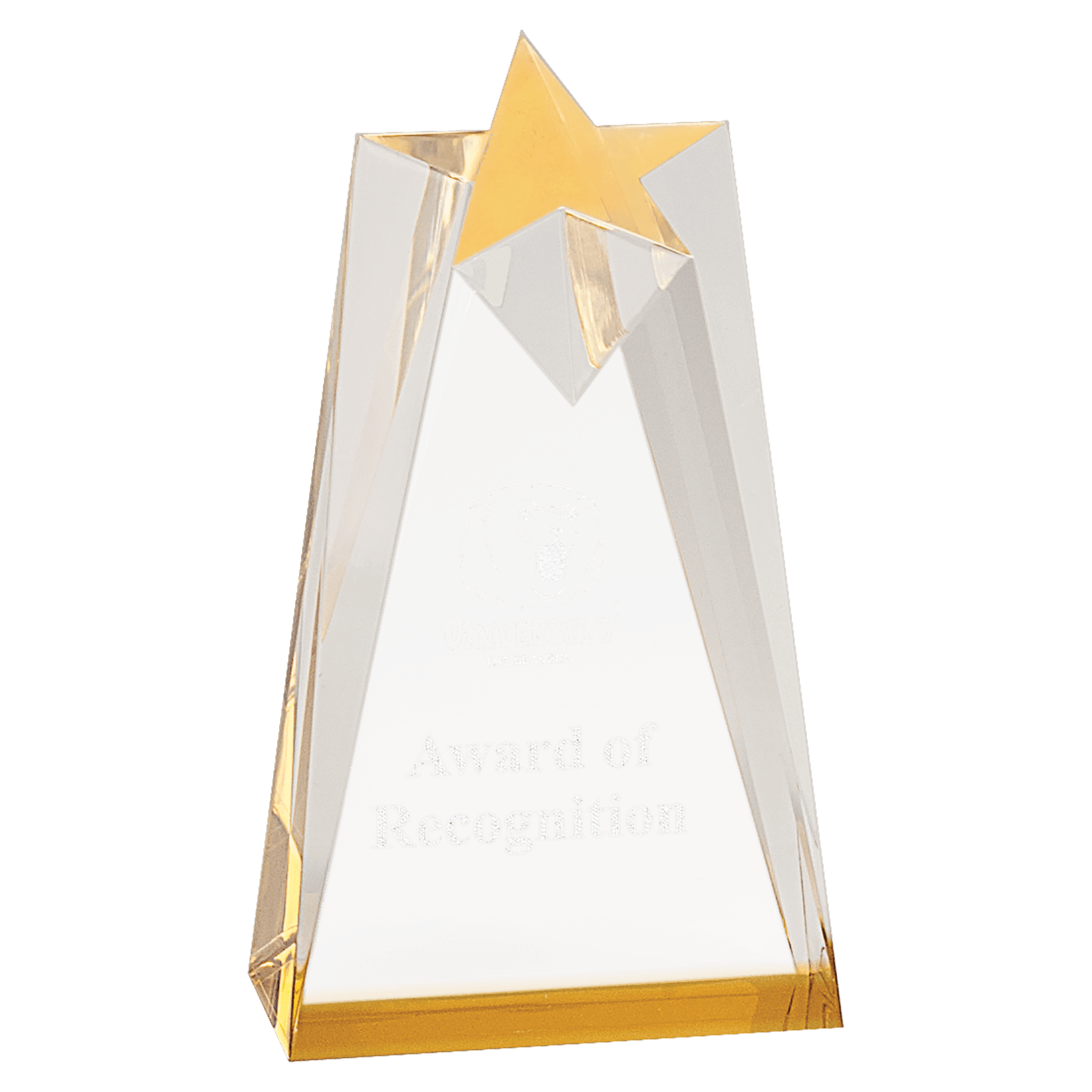 Sculpted Acrylic Star