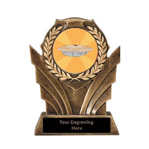 Best Thanksgiving Pie Victory Resin Trophy