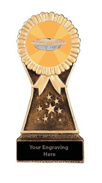 Resin Stand Best Thanksgiving Pie Trophy