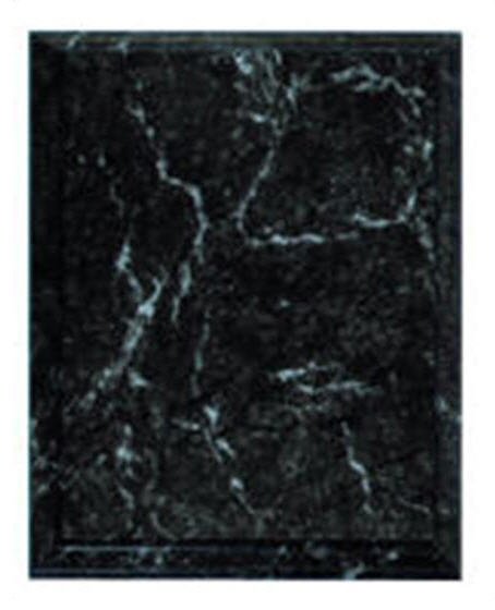 Black Marble Plaque