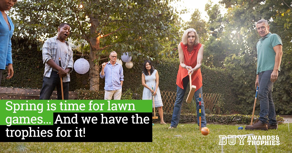 Lawn Game Trophies