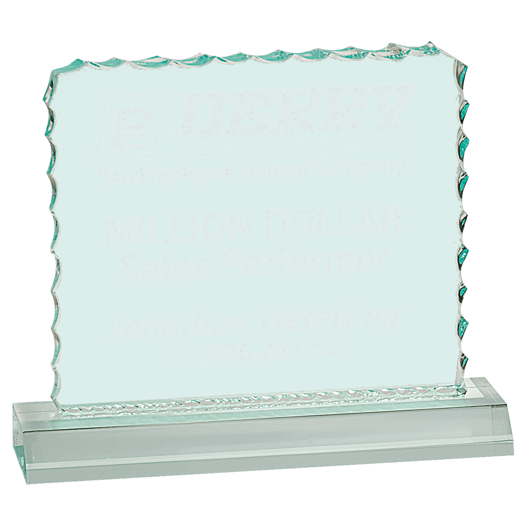 Jade Acrylic Cracked Ice