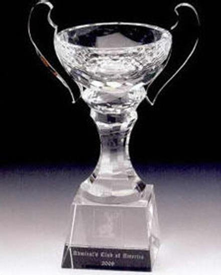 Crystal Trophy Cup