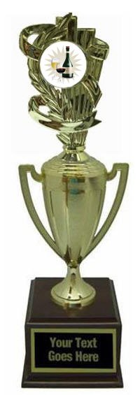 Wine Tasting Gold Cup Trophy