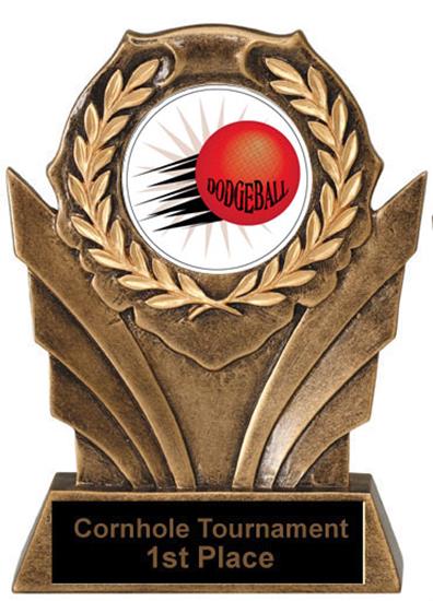 Victory Resin Dodgeball Trophies