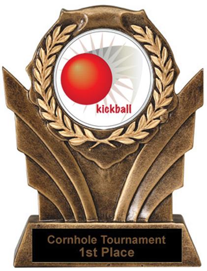 Victory Resin Kickball Trophies