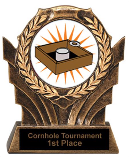 Victory Resin Washer Toss Trophies