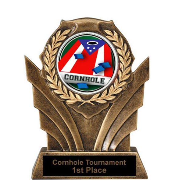 Victory Resin Cornhole Trophies