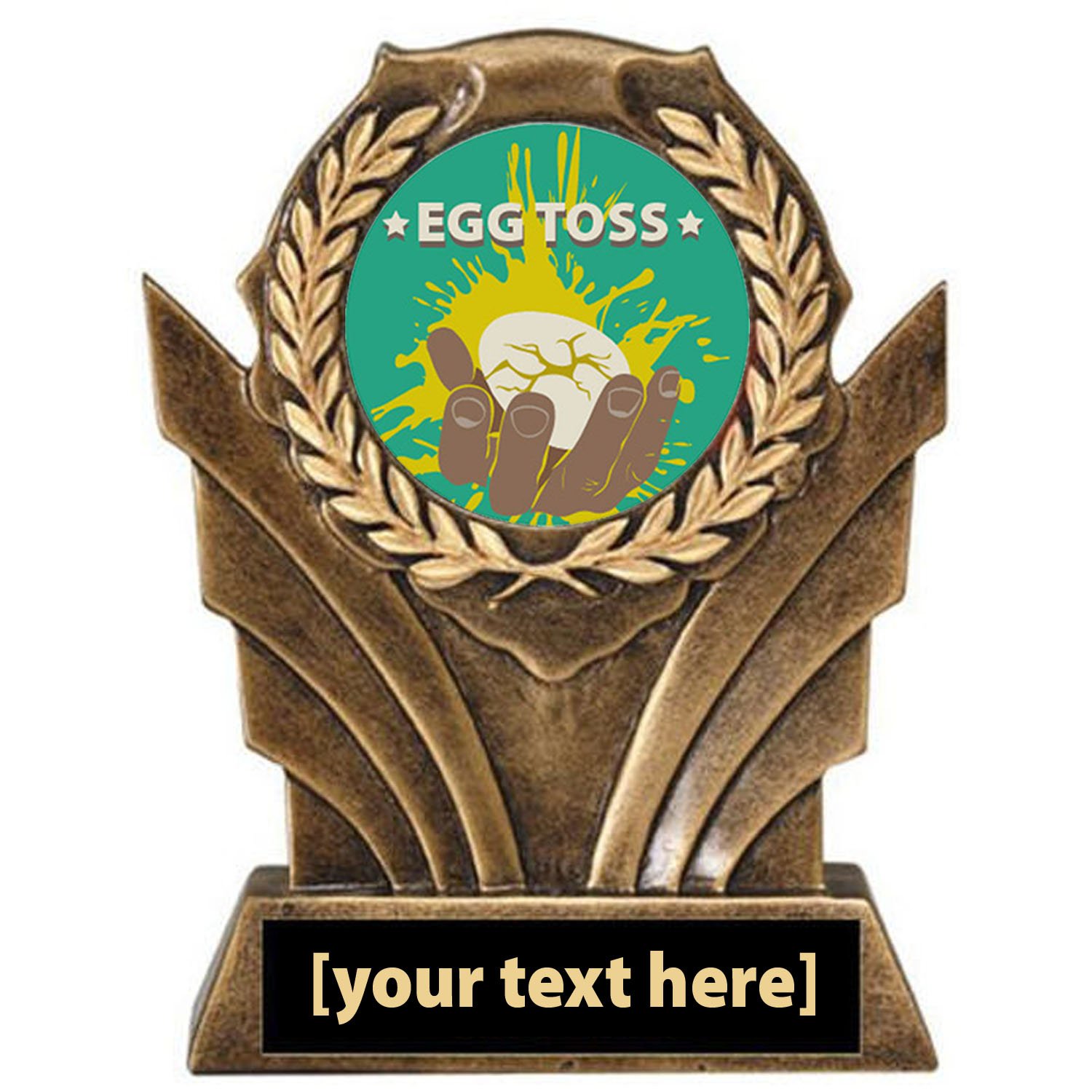 Egg Toss Victory Trophy