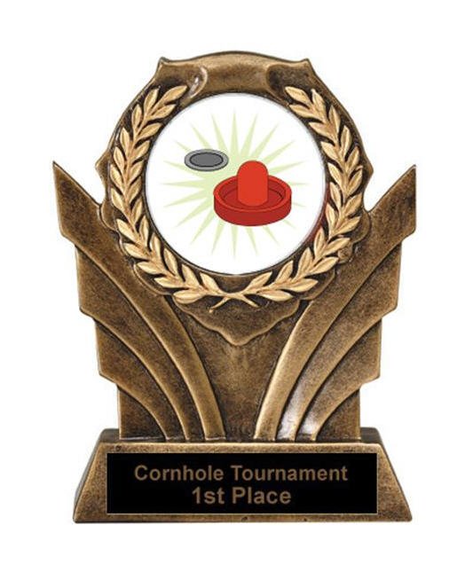 Air Hockey Victory Resin Trophy