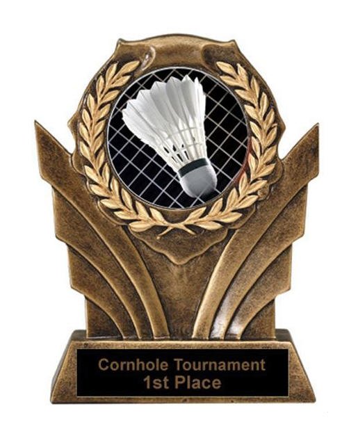 Victory Resin Badminton Trophies