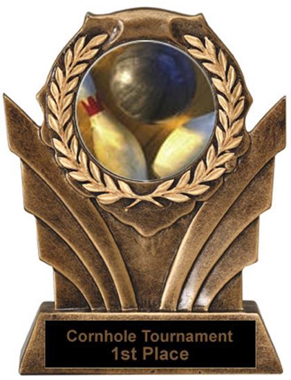 Bowling Victory Resin Trophy