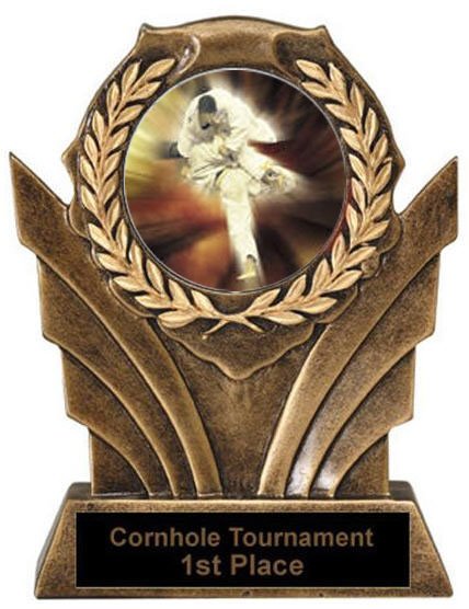 Karate Victory Resin Trophy