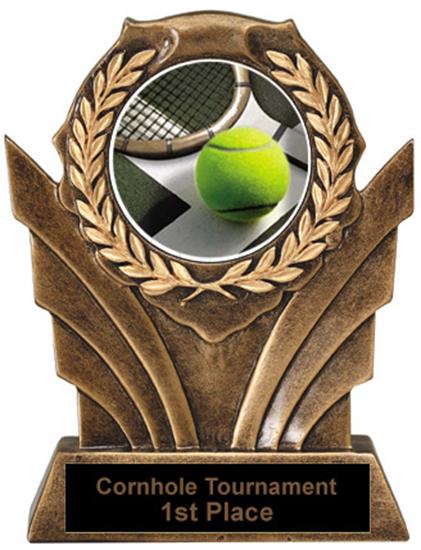 Tennis Victory Resin Trophy