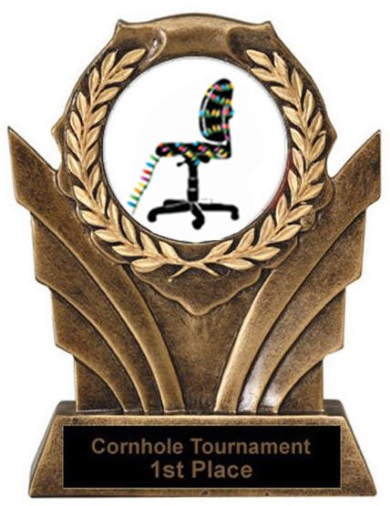 Victory Resin Christmas Cubicle Trophies