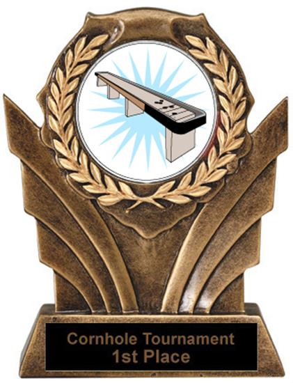 Table Shuffleboard Victory Resin Trophy