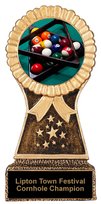 Billiard Resin Stand Trophy