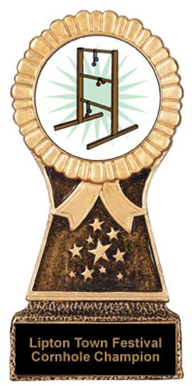 Resin Stand Ladder Golf Trophies