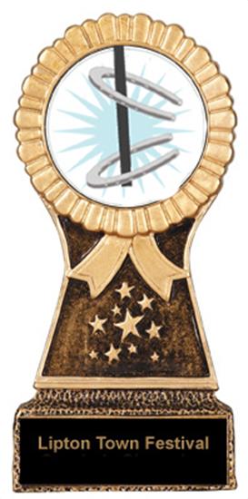 Resin Stand Horseshoe Trophies