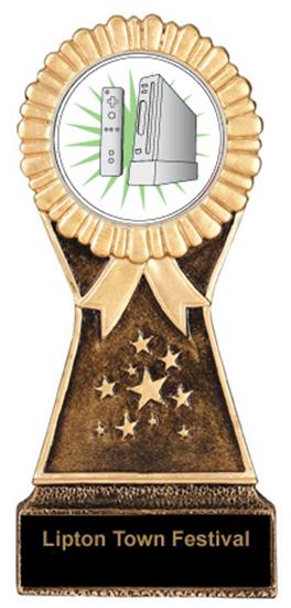 Wii Resin Stand Trophies