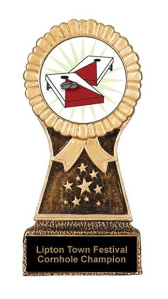 Resin Stand Cornhole Trophies