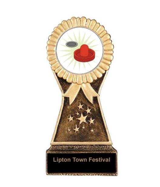 Air Hockey Resin Stand Trophy