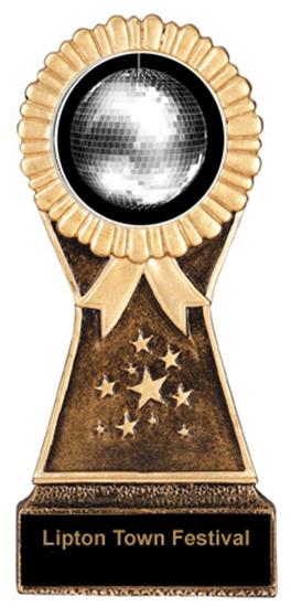 Disco Ball Resin Stand Trophy