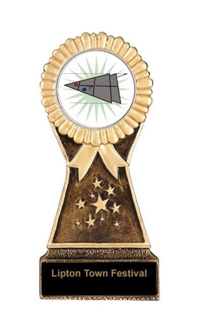 Shuffleboard Resin Stand Trophy