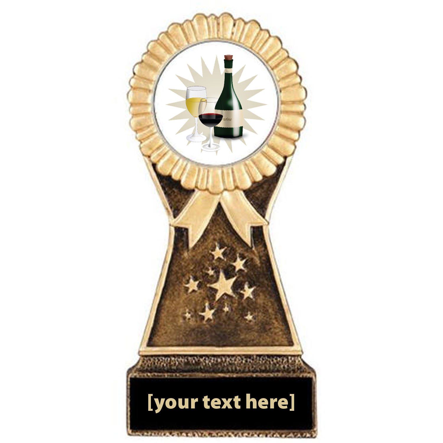 Wine Tasting Resin Stand Trophy