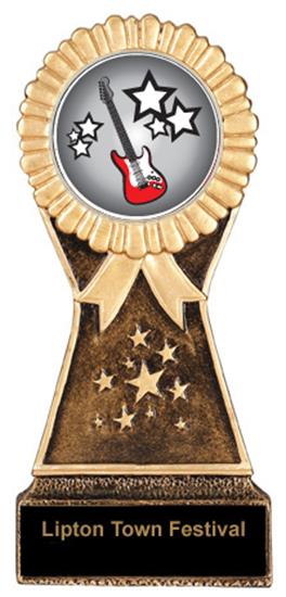 Electric Guitar Resin Stand Trophy