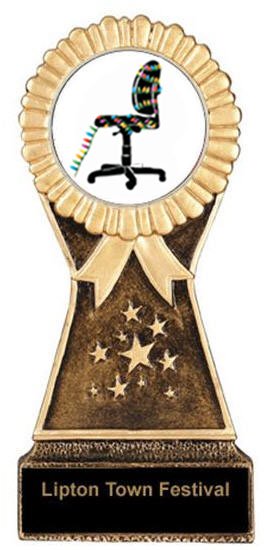 Resin Stand Christmas Cubicle Trophies