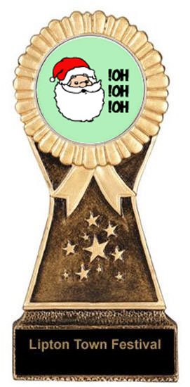 Resin Stand Santa Trophies