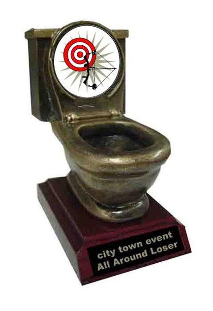 Archery Toilet Trophy