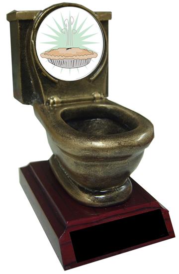 Pie Bake Off Toilet Trophy