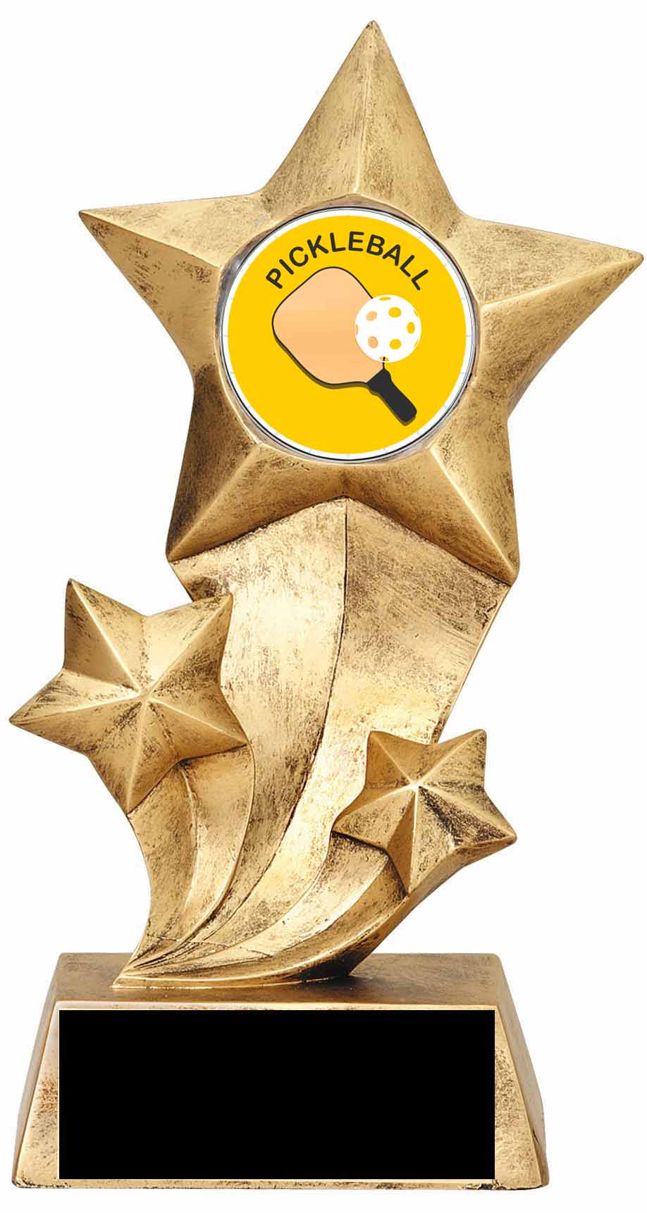 Resin Stars Pickleball Trophy